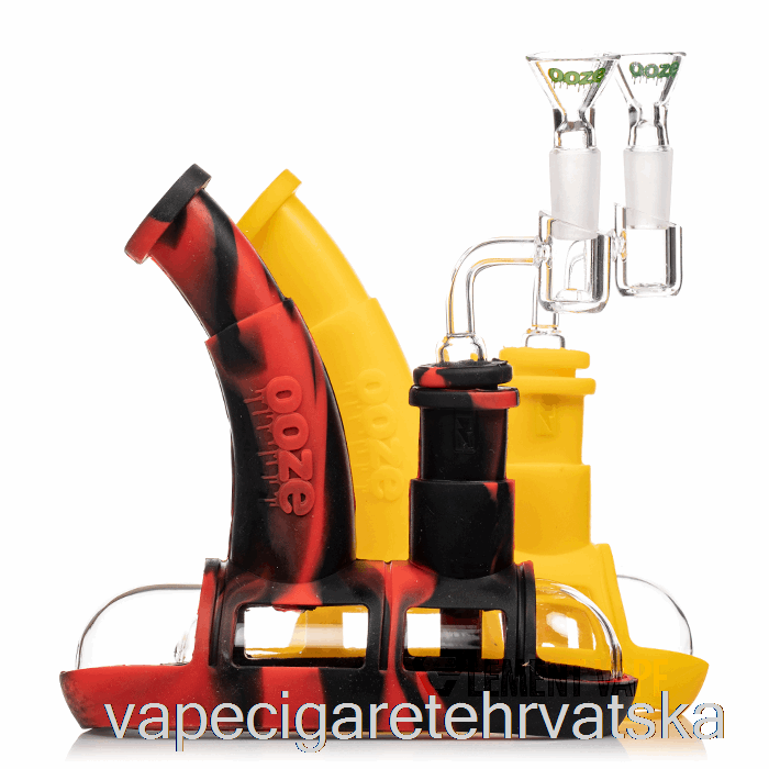 Vape Cigareta Iscjedak Parobrod Silikonska Vodena Cijev Flamingo (ružičasto/bijelo)